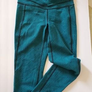 Lucy power max hatha collection leggings dark teal